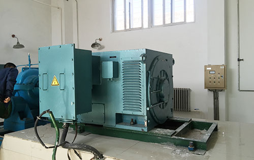 中堂镇某水电站工程主水泵使用我公司高压电机